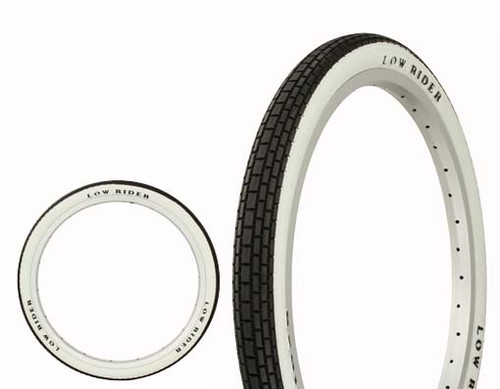 lowrider bike white wall tires