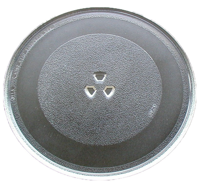 Replacement Glass Turntable Plate For Rival EM720CWA-PM, EM720CWA Microwaves - 10"