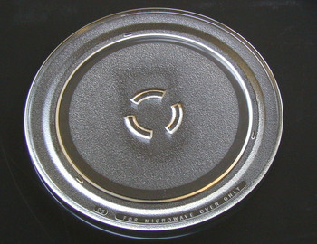 4Your Home Microwave Glass Turntable Plate 9.5 or 245mm Designed to Fit Several Models