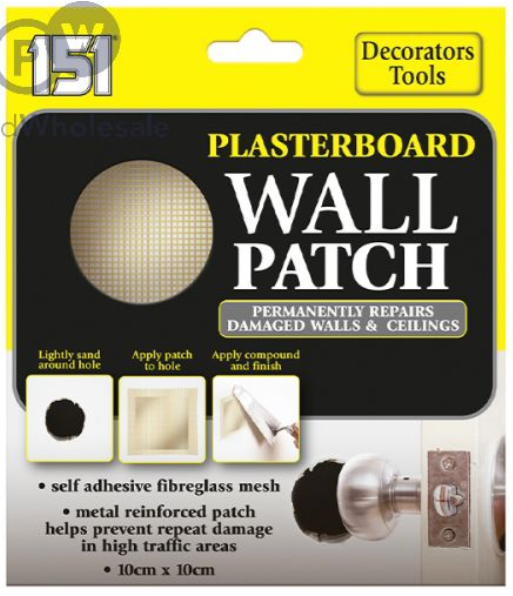 151 Plasterboard Wall Patch Repairs Damaged Walls & Ceilings