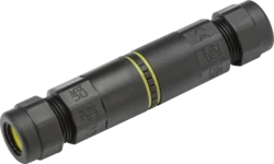 IP68 24A Weatherproof Inline Connector with lever terminals (3 Pole)