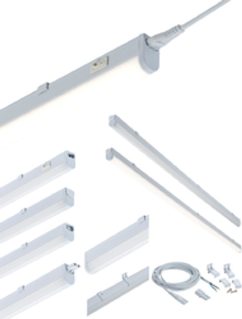 230V 18W LED Linkable Striplight 3000K (1138mm)