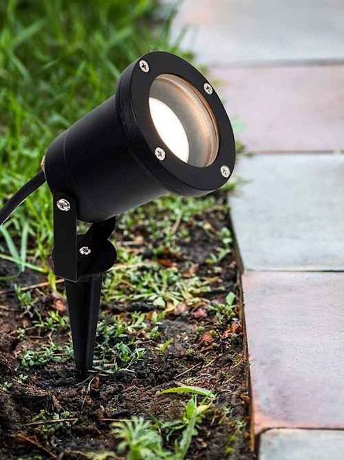Derwent IP65 Ground Spike / Wall Mount Outdoor Light