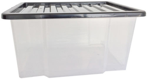 Plastic Storage Box With Lid Large 50Ltr
