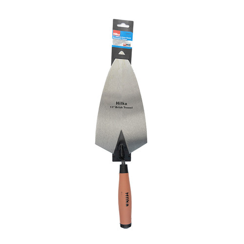 Hilka Philadelphia Pattern Soft Grip Brick Trowel, 10"