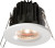 IP65 7W LED 3000K Warm White Downlight with White Round Bezel