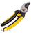 Green Blade - Compact Bypass Carbon Steel Secateurs - 19cm - Yellow