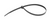 Cable Ties Black 300mm x 4.8