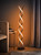 Matte Black Double Twist Floor Lamp