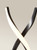 Matte Black Double Twist Floor Lamp