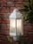 IP44 Kayleigh Outdoor Wall PIR Lantern Aluminium WHITE