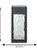 IP44 Set of 4 LED Multifunction Wall and Fence Solar Lights
