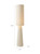 Cream Boucle Fabric Floor Lamp