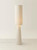 Cream Boucle Fabric Floor Lamp