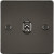 10AX 1G 2-way Toggle Switch - Gunmetal