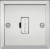 13A Fused Spur Unit - Bevelled Edge Polished Chrome