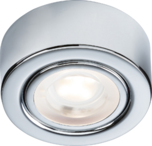 230V 2W LED Under Cabinet Light with Adjustable CCT - Chrome