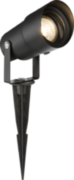 230V IP65 GU10 Spike Light - Black