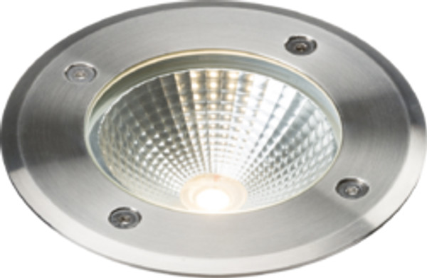 230V IP65 6W LED Stainless Steel Recessed Ground Light 3000K