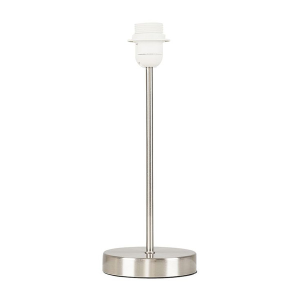 Charlie Brushed Chrome Stem Table Lamp