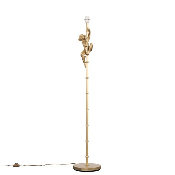 Hanging Monkey Floor Lamp in Gold (BASE ONLY)
