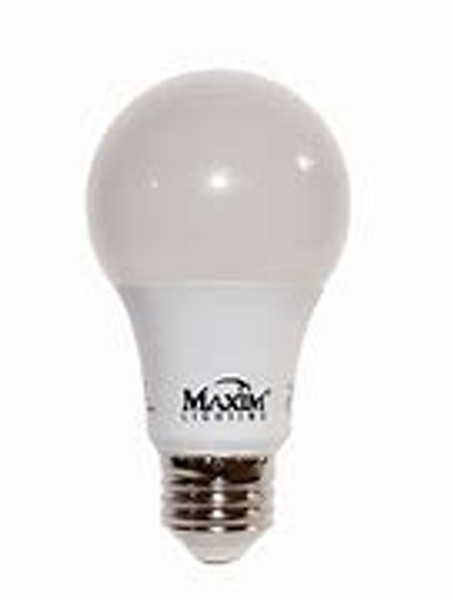 6w = 40w =  470 lumens - Maxim - LED - Round - ES - PA - Pearl - Cool White