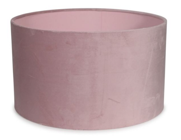 Reni Small Velvet Shade in Blush