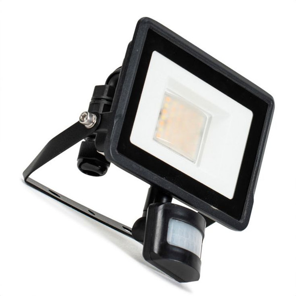 SMART IP44 Outdoor PIR Motion Sensor 20W LED Floodlight (26392)
