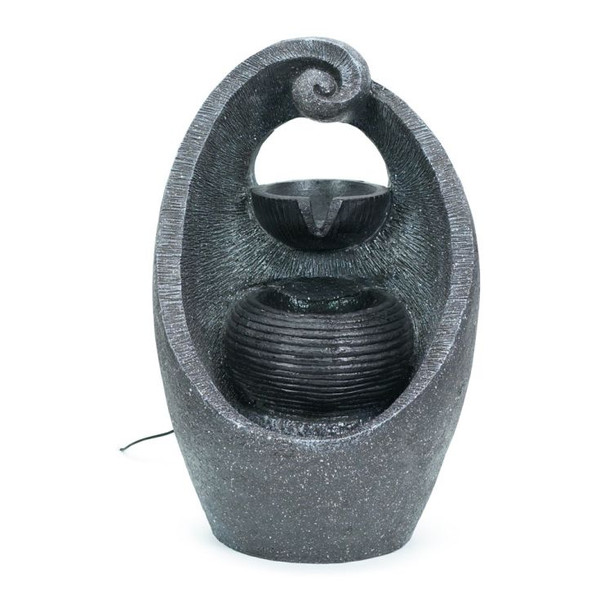 IP44 LED Swirl Solar Water Fountain