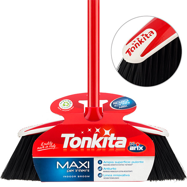 Tonkita Maxi Indoor Broom With Handle 130cm