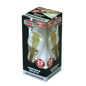 Eveready 25 Watt SES Oven Lamp Bulb