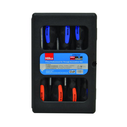 Hilka Go-Thru Screwdriver Set
