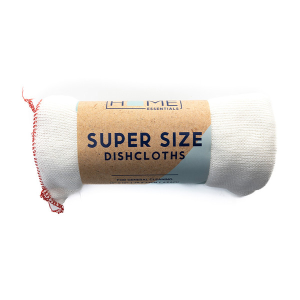 Dishcloths - Supersize - 15" x 13" (4 PK)