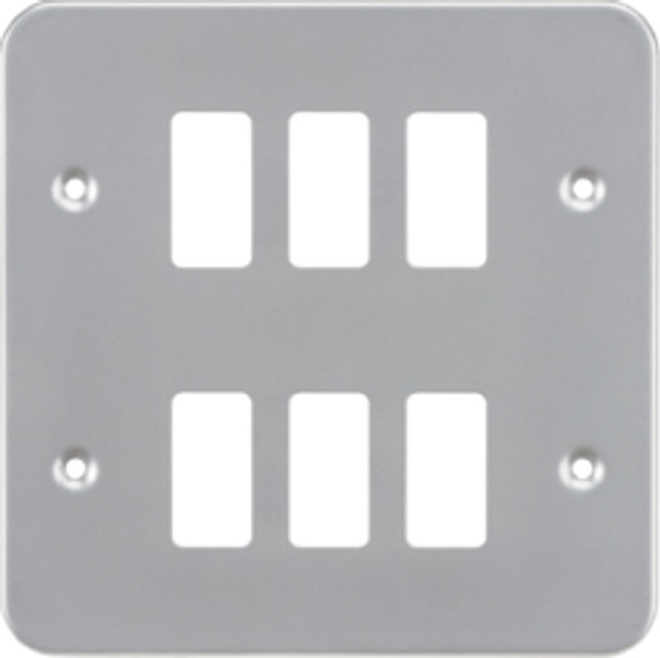 Metalclad 6G grid faceplate
