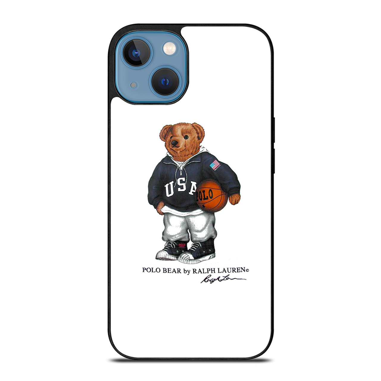POLO BEAR RALPH LAUREN 3 iPhone 13 Case Cover