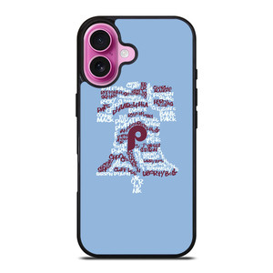 PHILADELPHIA PHILLIES MLB LOGO iPhone 16 Plus Case Cover PHILADELPHIA PHILLIES MLB LOGO iPhone 16 Plus Case Cover