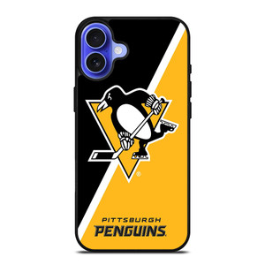 NHL PITTSBURGH PENGUINS ICON iPhone 16 Case Cover NHL PITTSBURGH PENGUINS ICON iPhone 16 Case Cover