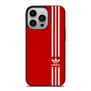 ADIDAS SIDE STRIPE RED LOGO iPhone 14 Pro Case Cover ADIDAS SIDE STRIPE RED LOGO iPhone 14 Pro Case Cover