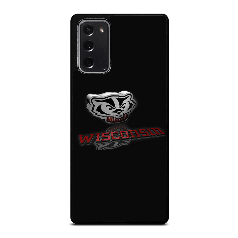 WISCONSIN BADGER EMBLEM Samsung Galaxy Note 20 Case Cover