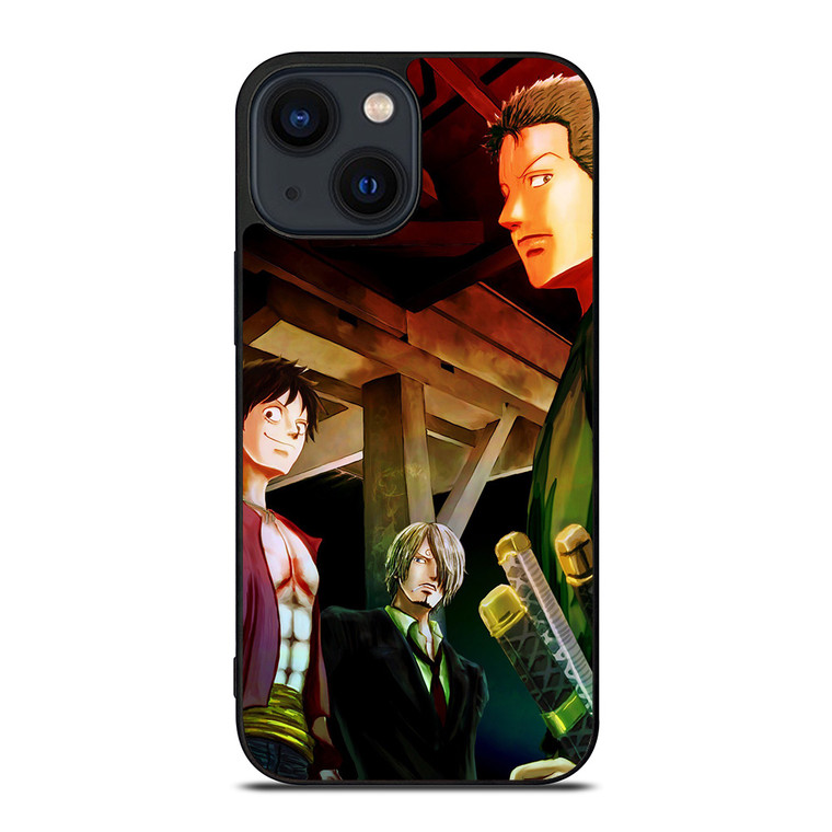 ONE PIECE TRIO MONSTER iPhone 15 Plus Case Cover