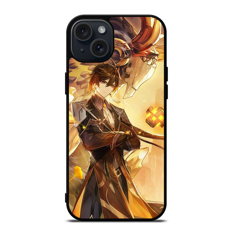 ZHONGLI GENSHIN IMPACT iPhone 15 Plus Case Cover