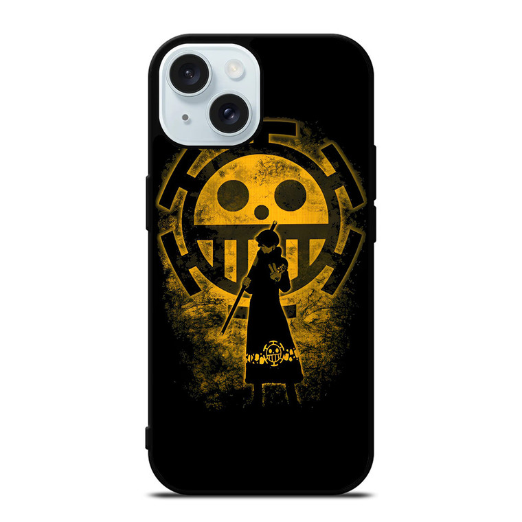 HEART PIRATES ONE PIECE LOGO 3 iPhone 15 Case Cover