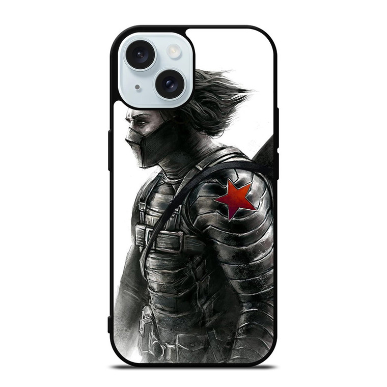 WINTER SOLDIER MARVEL 1 iPhone 15 Case Cover