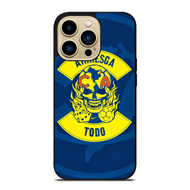 CLUB AMERICA ARRIESGA TODO LOGO iPhone 14 Pro Max Case Cover