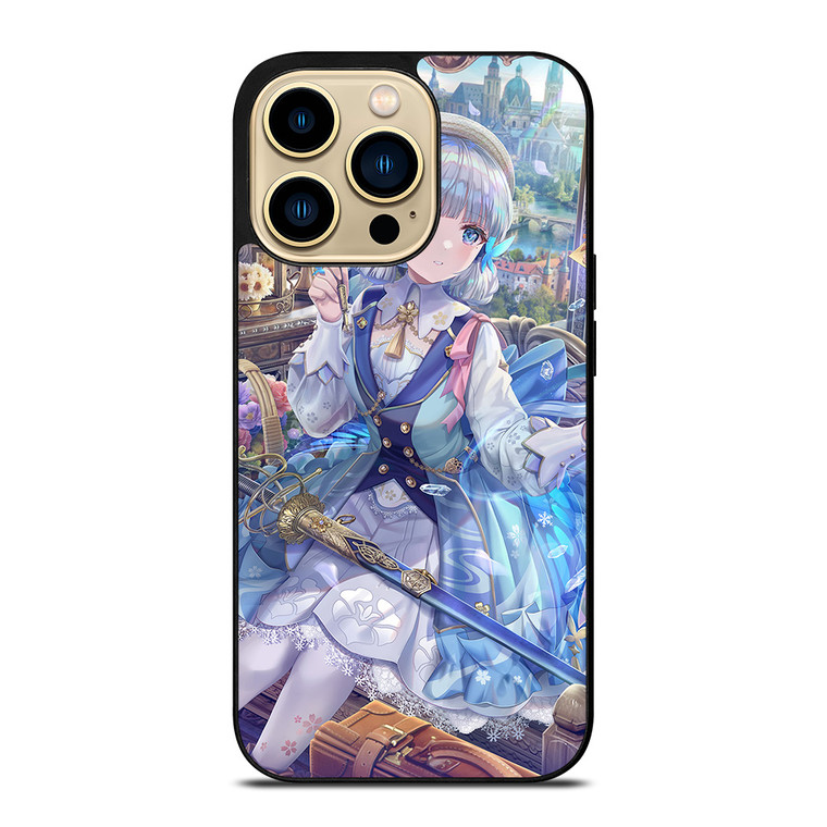 GENSHIN IMPACT GAME AYAKA CUTE PRINCESS DRESS iPhone 14 Pro Max Case Cover