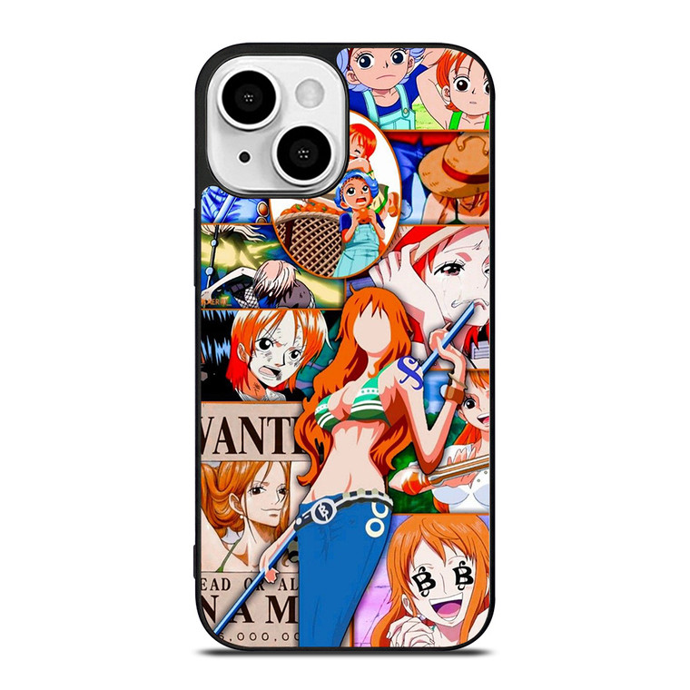 ONE PIECE NAMI COLLAGE iPhone 13 Mini Case Cover