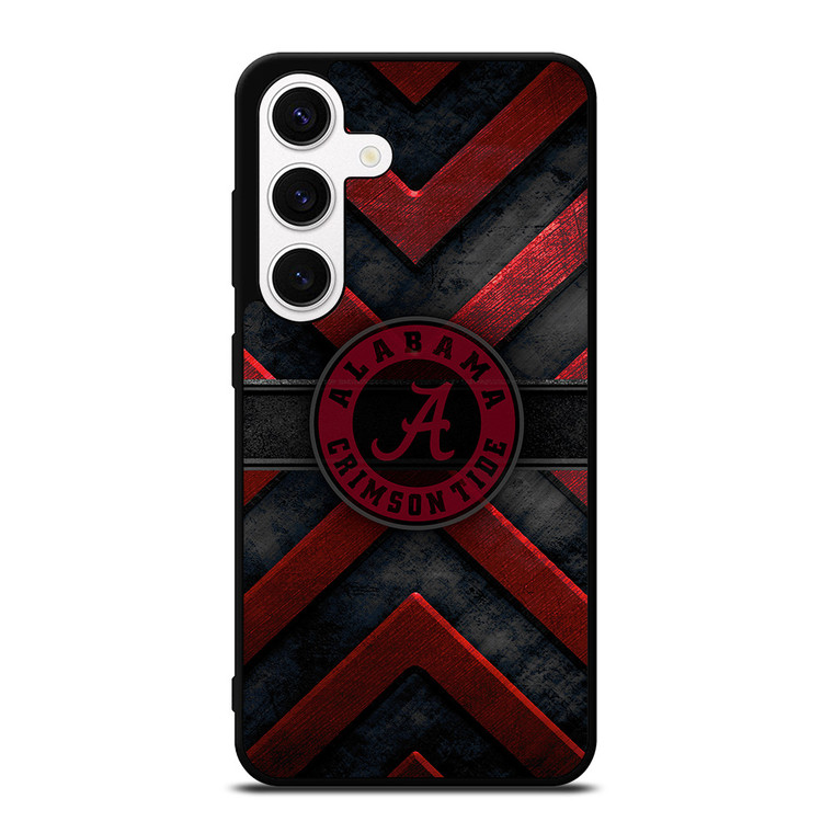 ALABAMA CRIMSON TIDE STRIPE LOGO  Samsung Galaxy S24 Case Cover