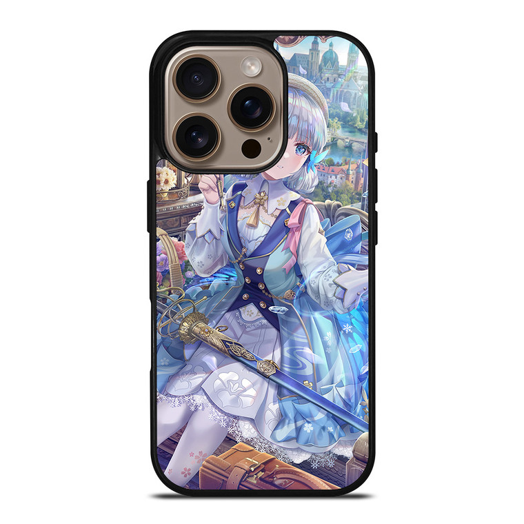 GENSHIN IMPACT GAME AYAKA CUTE PRINCESS DRESS iPhone 16 Pro Case Cover