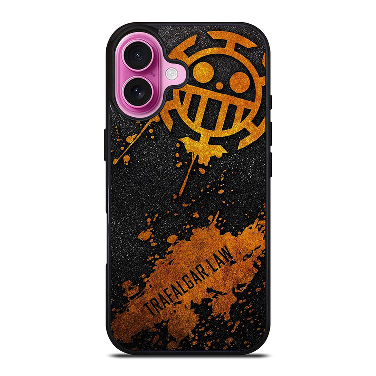 HEART PIRATES ONE PIECE LOGO iPhone 16 Plus Case Cover