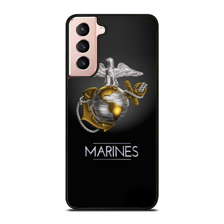 USMC US MARINE EMBLEM Samsung Galaxy S21 Case Cover